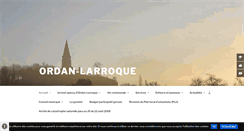 Desktop Screenshot of ordan-larroque.fr