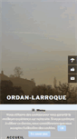 Mobile Screenshot of ordan-larroque.fr