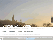 Tablet Screenshot of ordan-larroque.fr